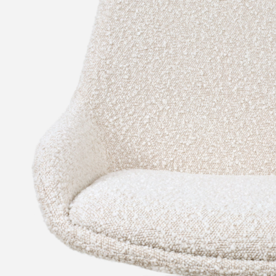 Bureaustoel Nout-Isa - zwart onderstel