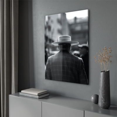 Walljar acryglas schilderij - Classy Men