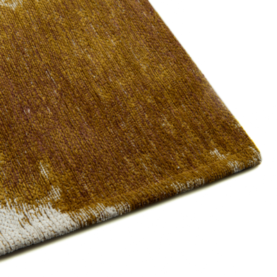 Paintball bruin structuurpatroon hedendaags abstract vloerkleed