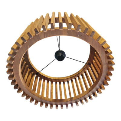 Hanglamp Anna – Rond en Recht Teakhout