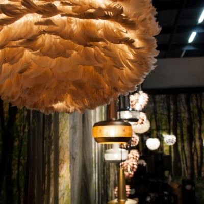 Hanglamp EOS XL Ø 75cm + koordset zwart