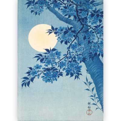 Poster Ohara Koson - Blossoming Cherry
