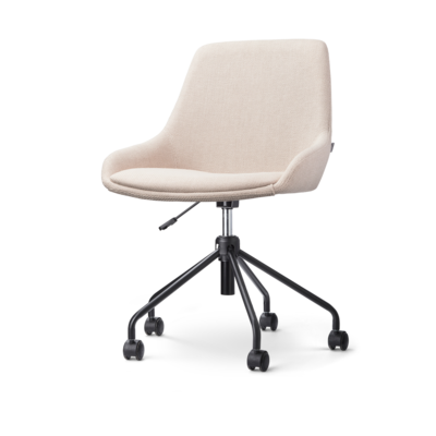 Bureaustoel Nout-Isa - zwart onderstel