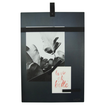 Magneetbord met magneetstrips