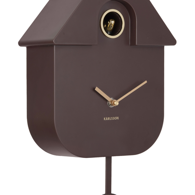 Wandklok Modern Koekoek Oro