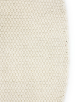 Vloerkleed teppe white rond