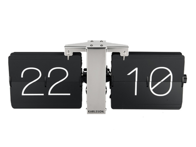 Karlsson wandklok Flip Clock no case