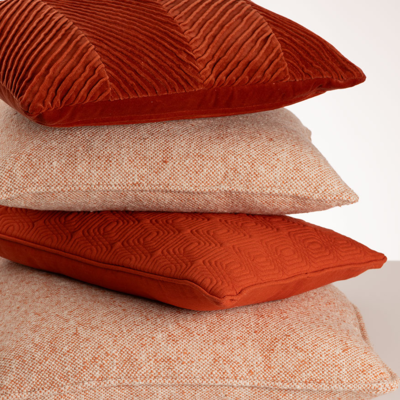 Sierkussen linnen Geo Deco