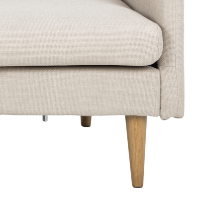 Hoekbank Jelle 2-zits - met verstelbare chaise longue