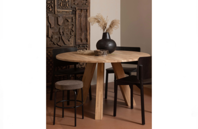 Eettafel Rhonda eiken naturel