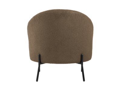 Fauteuil Noble Teddy Curl polyester