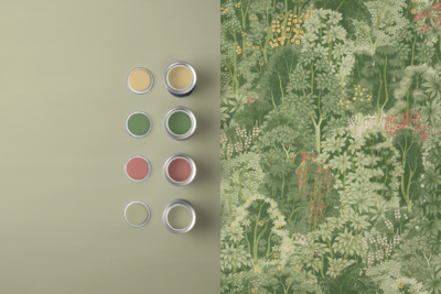 Graham &amp; Brown vliesbehang New Eden Viridis