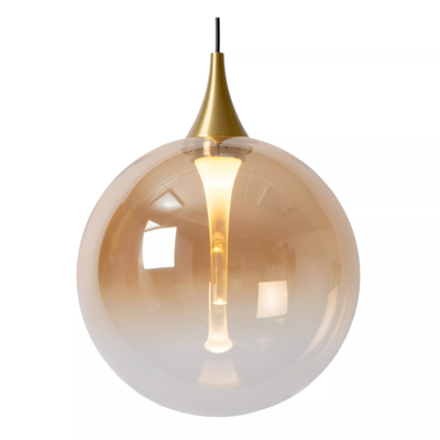 Hanglamp Gisela 5-Lichts – Amber