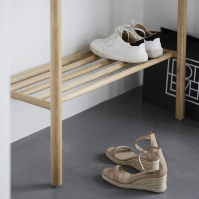 Eikenhouten kledingrek Milford