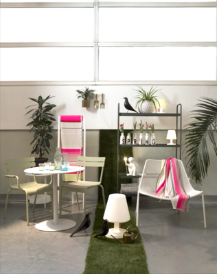 Fermob tuinstoel Luxembourg met armleuning