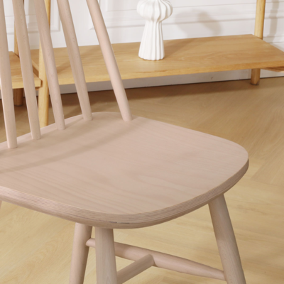 Filou berkenhouten spijlenstoel