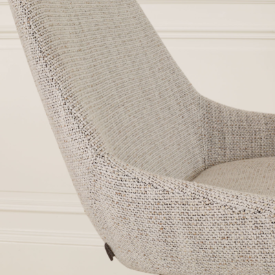 Bureaustoel Nout-Isa - zwart onderstel