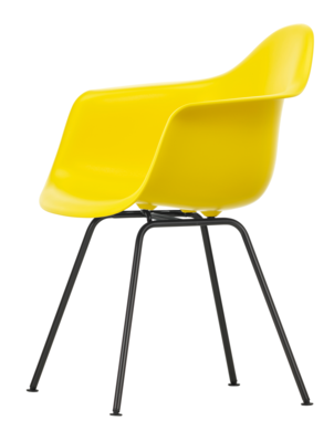 Vitra stoel Eames DAX Basic Dark onderstel