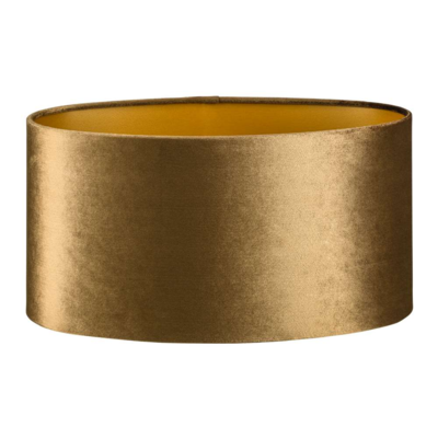 Lampenkap Ovaal Fendi velours coffee