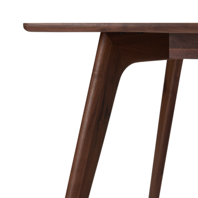 Eettafel Axel massief walnoot