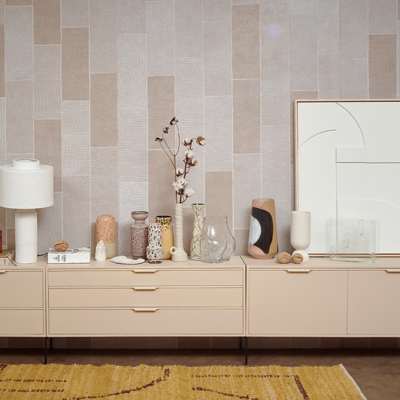 HKliving vaas Ceramic Flower