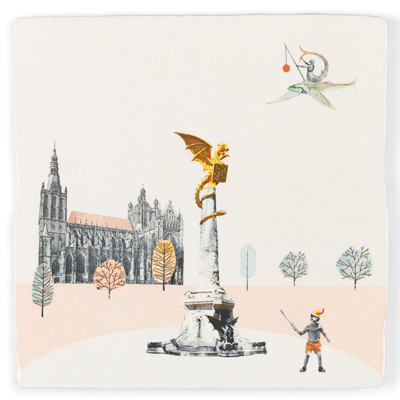 StoryTiles wandtegel Sprookjesachtig Den Bosch
