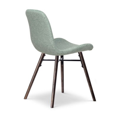 Eetkamerstoel Nena-Fé walnoot houten onderstel