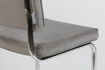 Zuiver Ridge Rib Eetkamerstoel - Set van 2