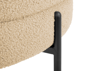 Fauteuil Noble Teddy Curl polyester