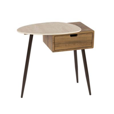 Nachtkastje Limestone Houtlook