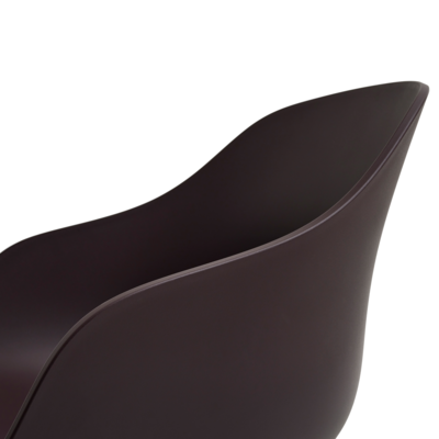 HAY stoel AAC 222 eiken zwart gelakt frame