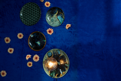 Bold Monkey wandlamp No food here (set van 4)