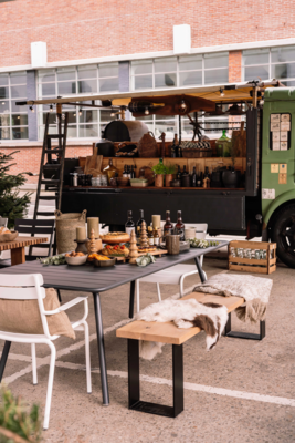 Fermob tuinstoel Luxembourg met armleuning