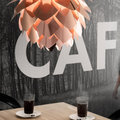 Hanglamp Silvia Ø50 cm koordset zwart