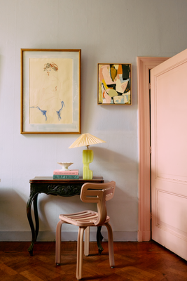 Framed artwork, "Colour Compliment" groot