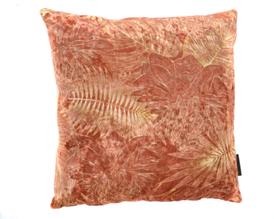 Kussen velvet Ginger bloem