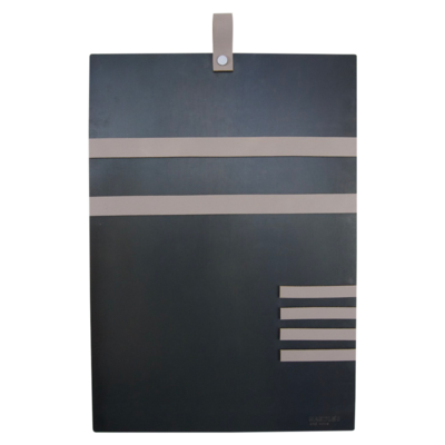 Magneetbord met magneetstrips