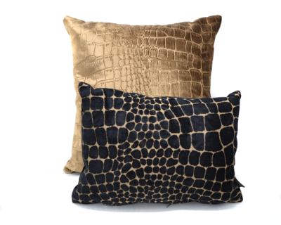 Kussen Croco print