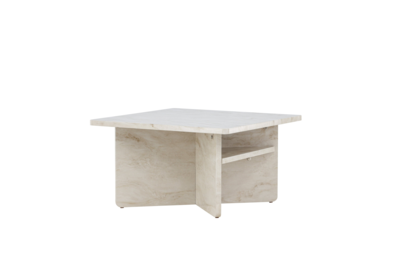 Kuopio Salontafel - 75 x 75 cm - Marmer look
