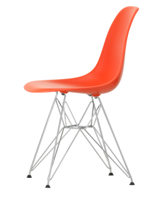 Vitra stoel Eames DSR Chroom onderstel