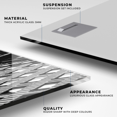 Walljar acrylglas schilderij - ST New York