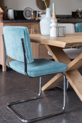 Zuiver Ridge Rib Eetkamerstoel - Set van 2