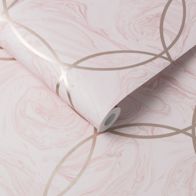 Graham &amp; Brown  vliesbehang  Aqueous Geo Quartz