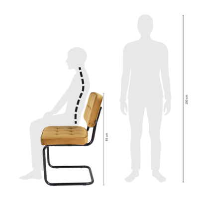 Kick Buisframestoel IVY