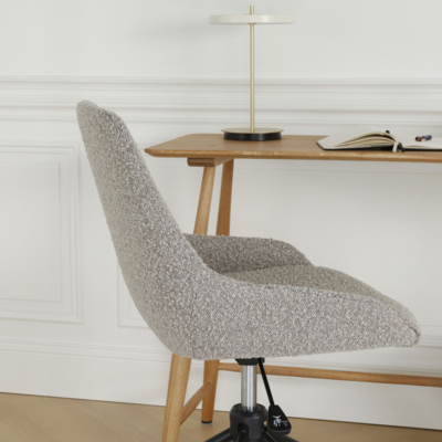 Bureaustoel Nout-Isa - zwart onderstel