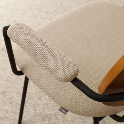 Rotan eetkamerstoel Jolie - met armleuningen