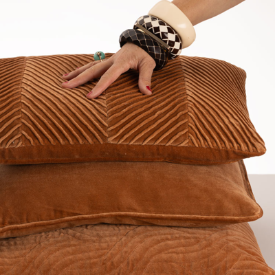 Sierkussen velours Curve 50x50