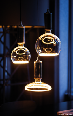 Segula LED Floating Globe 125 smokey