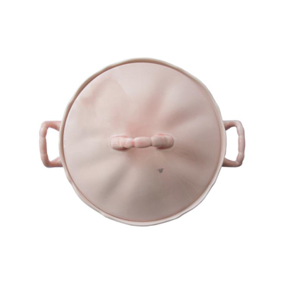 Heritage Dekschaal met deksel 22x9cm - Quartz Pink