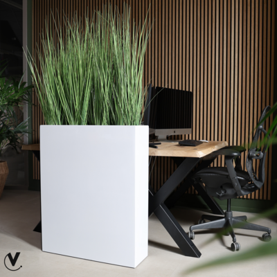 Plantenbak North Dakota shiny white